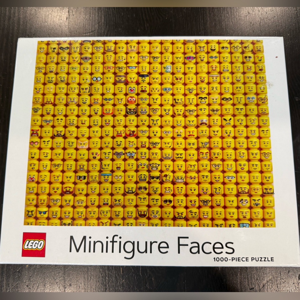 LEGO Yellow Minifigure Faces Puzzle